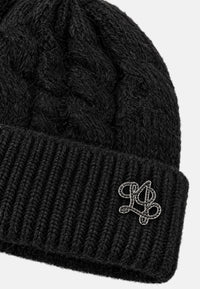 Cappello a trecce in misto lana Donna Liu Jo Nero