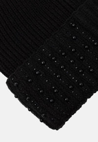 Berretto da Donna con logo e strass Liu Jo Nero