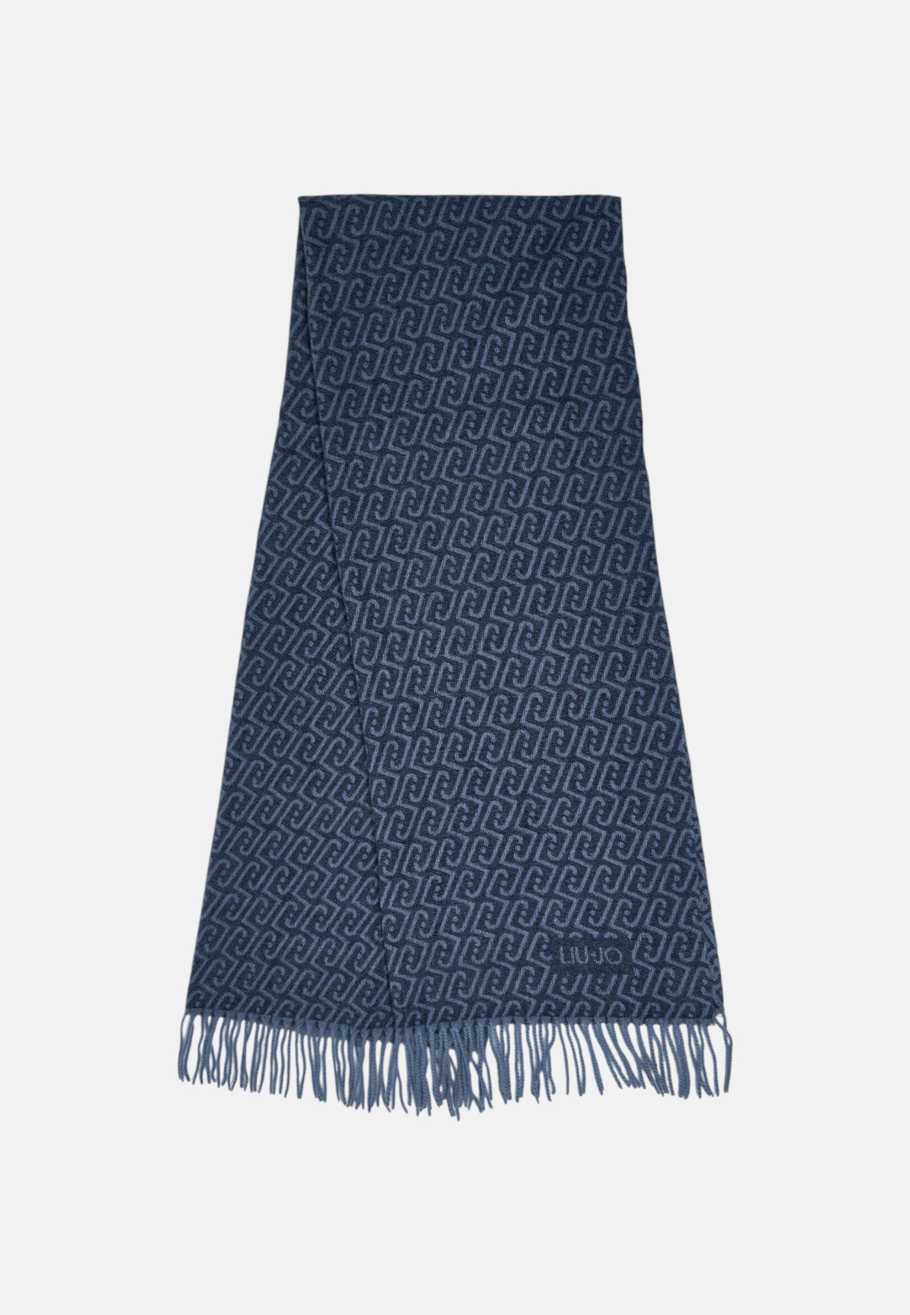 Stola con logo monogram da Donna Liu Jo Midnight