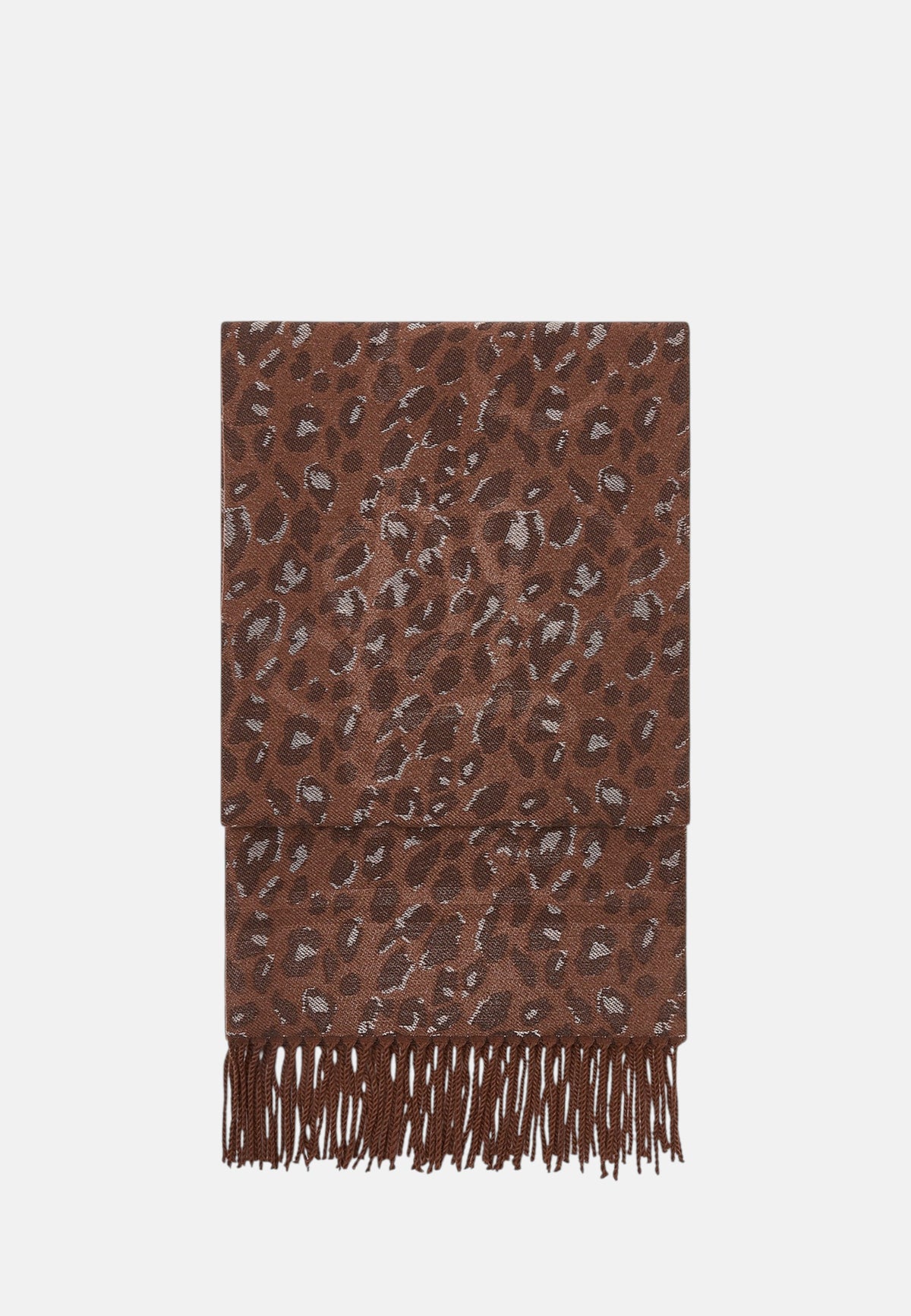 Stola Donna Liu Jo jacquard con logo Naturale