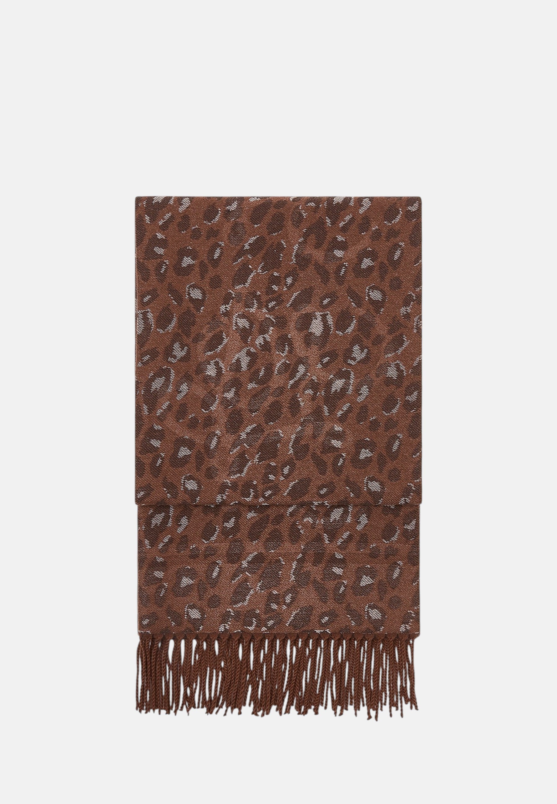 Stola Donna Liu Jo jacquard con logo Naturale