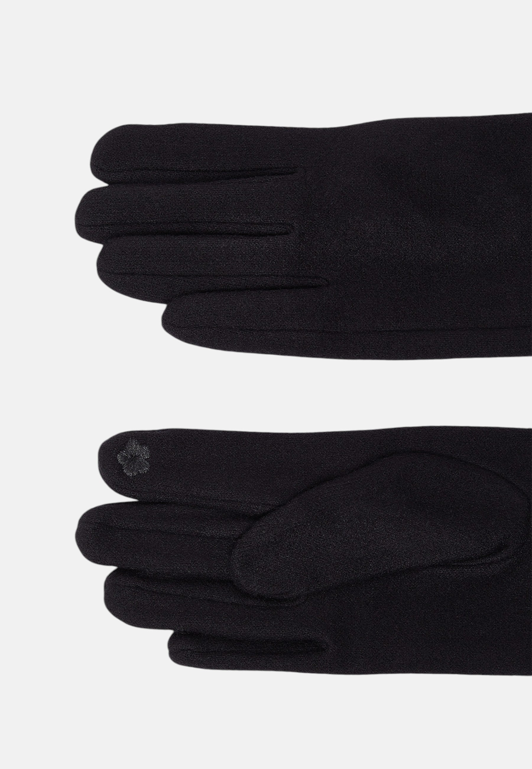Guanti da Donna Liu Jo con logo Nero