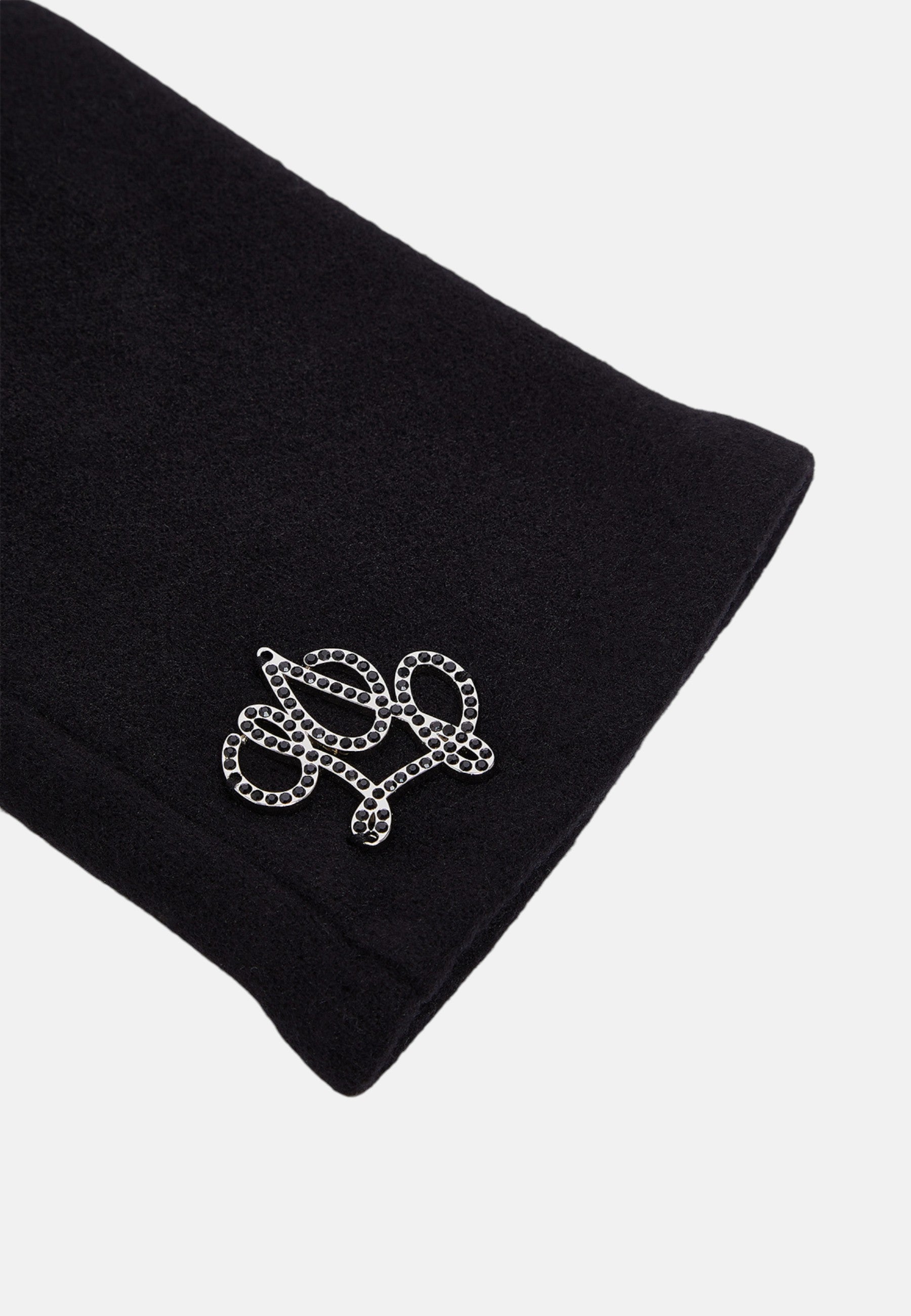 Guanti da Donna Liu Jo con logo Nero