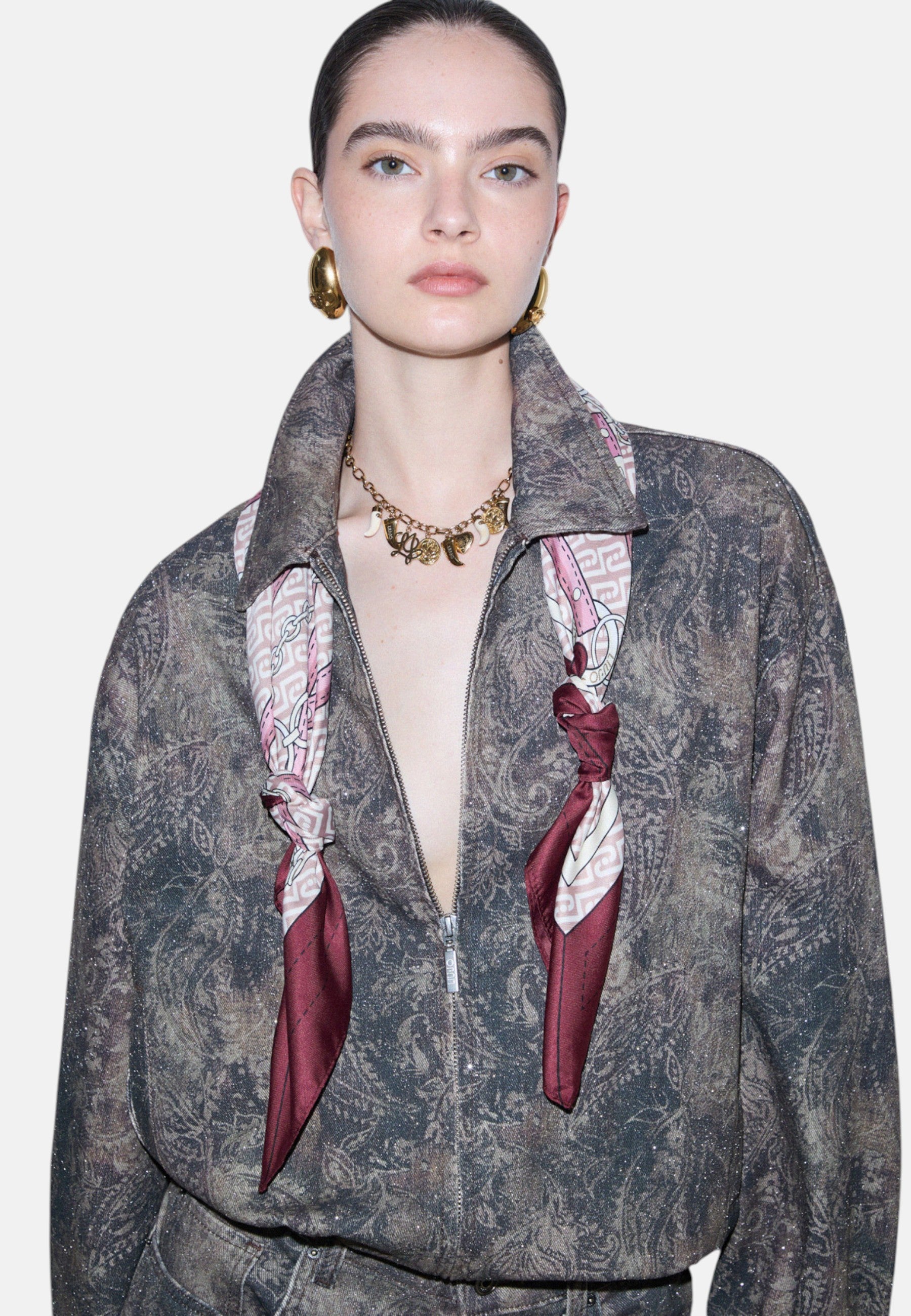 Foulard da Donna Con Liu Jo Bordeaux