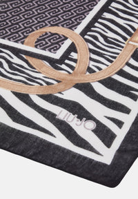 Foulard Donna Liu Jo In Poliestere Nero