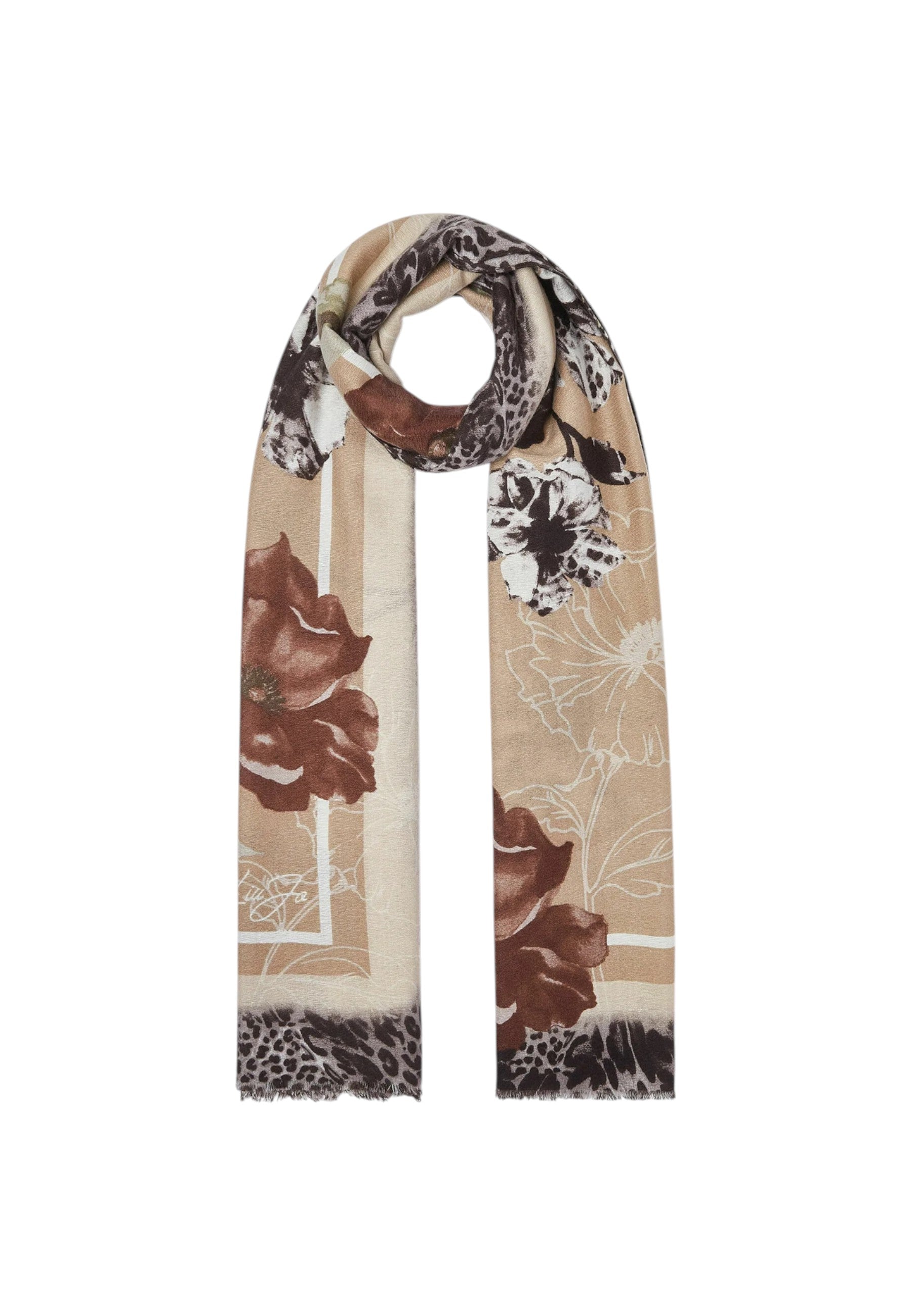 Foulard Donna Liu Jo con stampa Floreale Naturale