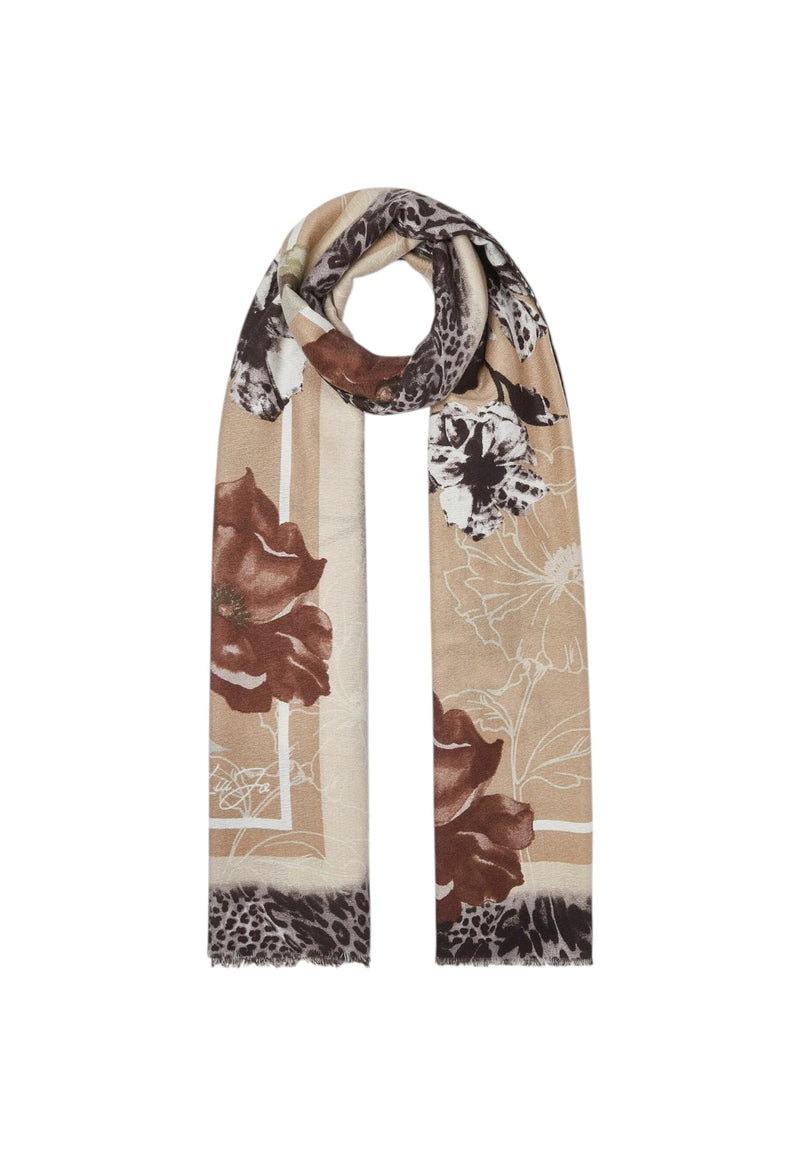 Foulard Donna Liu Jo con stampa Floreale Naturale