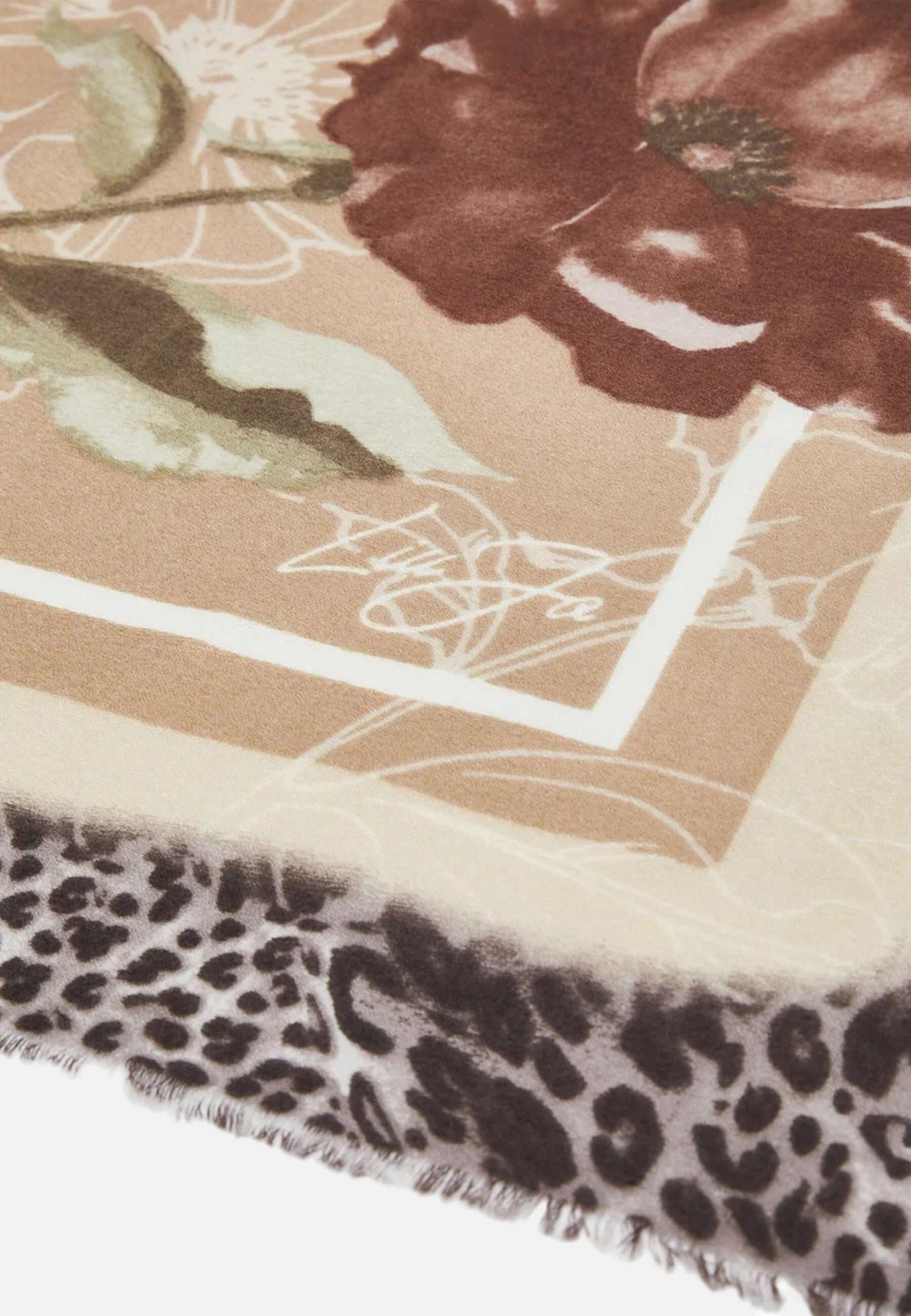 Foulard Donna Liu Jo con stampa Floreale Naturale