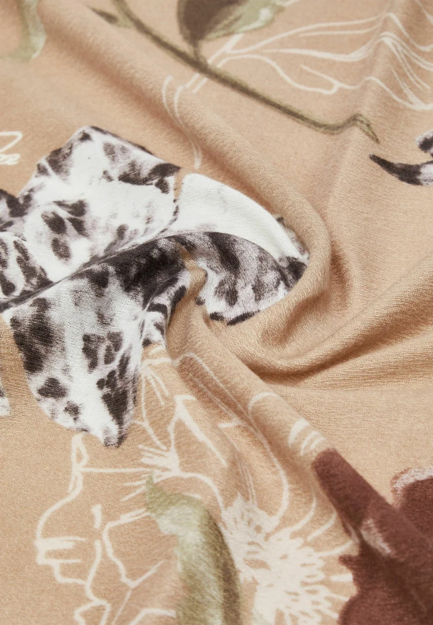 Foulard Donna Liu Jo con stampa Floreale Naturale