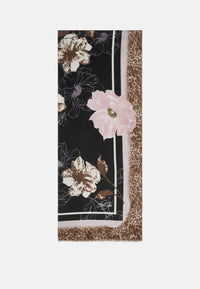 Foulard Donna Liu Jo con stampa Floreale Cammello