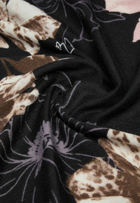 Foulard Donna Liu Jo con stampa Floreale Cammello