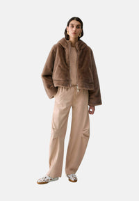 Giubbotto reversibile in teddy Donna Liu Jo Light Glace