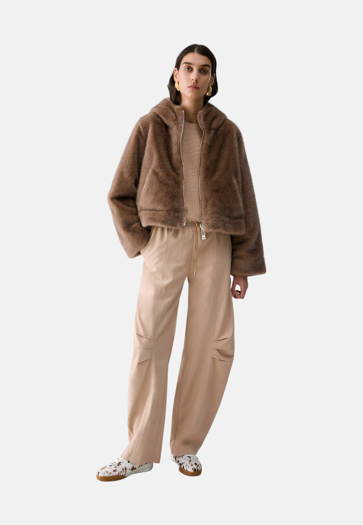 Giubbotto reversibile in teddy Donna Liu Jo Light Glace