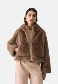 Giubbotto reversibile in teddy Donna Liu Jo Light Glace