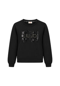 Felpa con logo da donna Liu Jo Nero