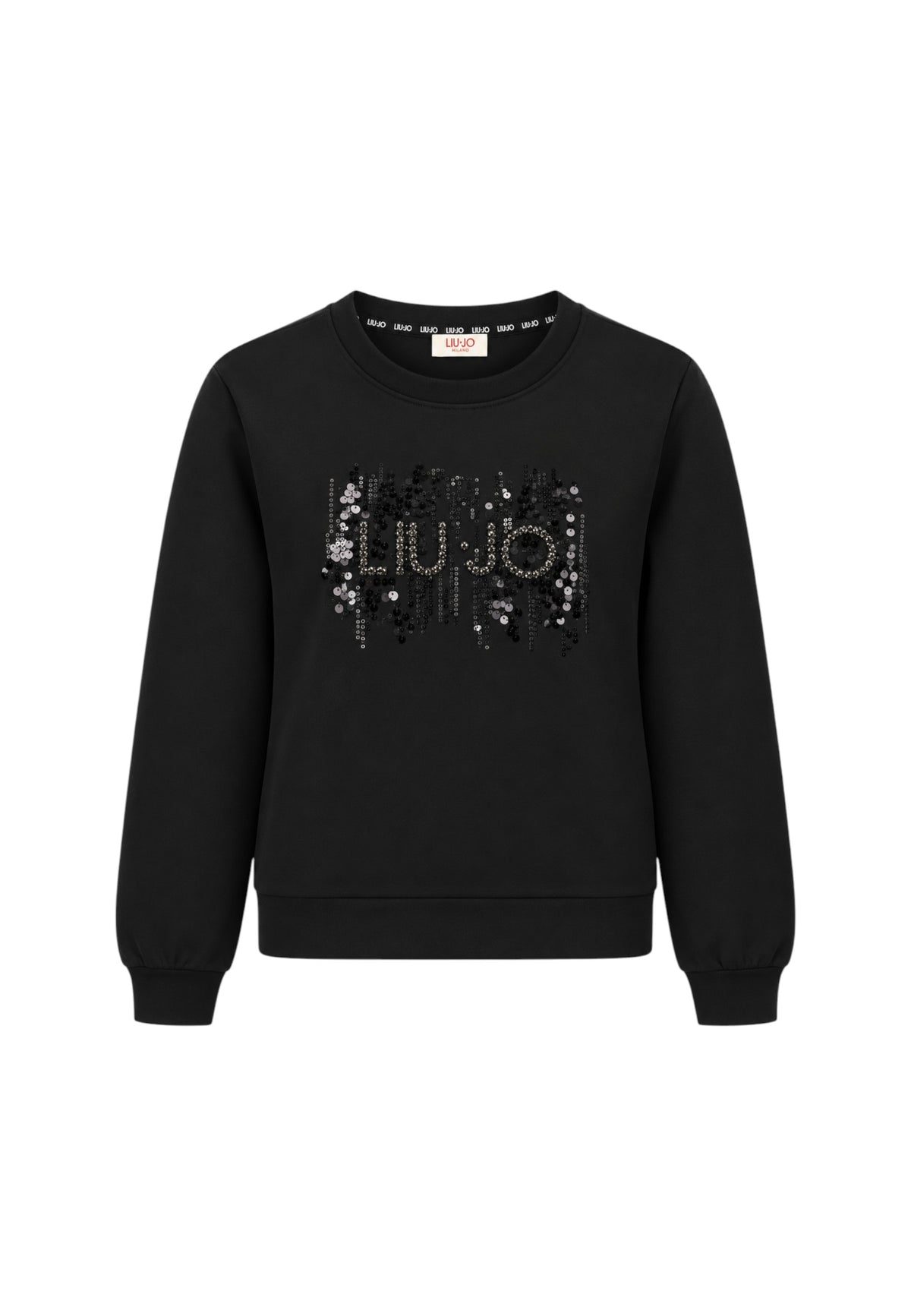 Felpa con logo da donna Liu Jo Nero