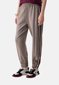 Pantaloni Jogging Donna Liu Jo Marrone