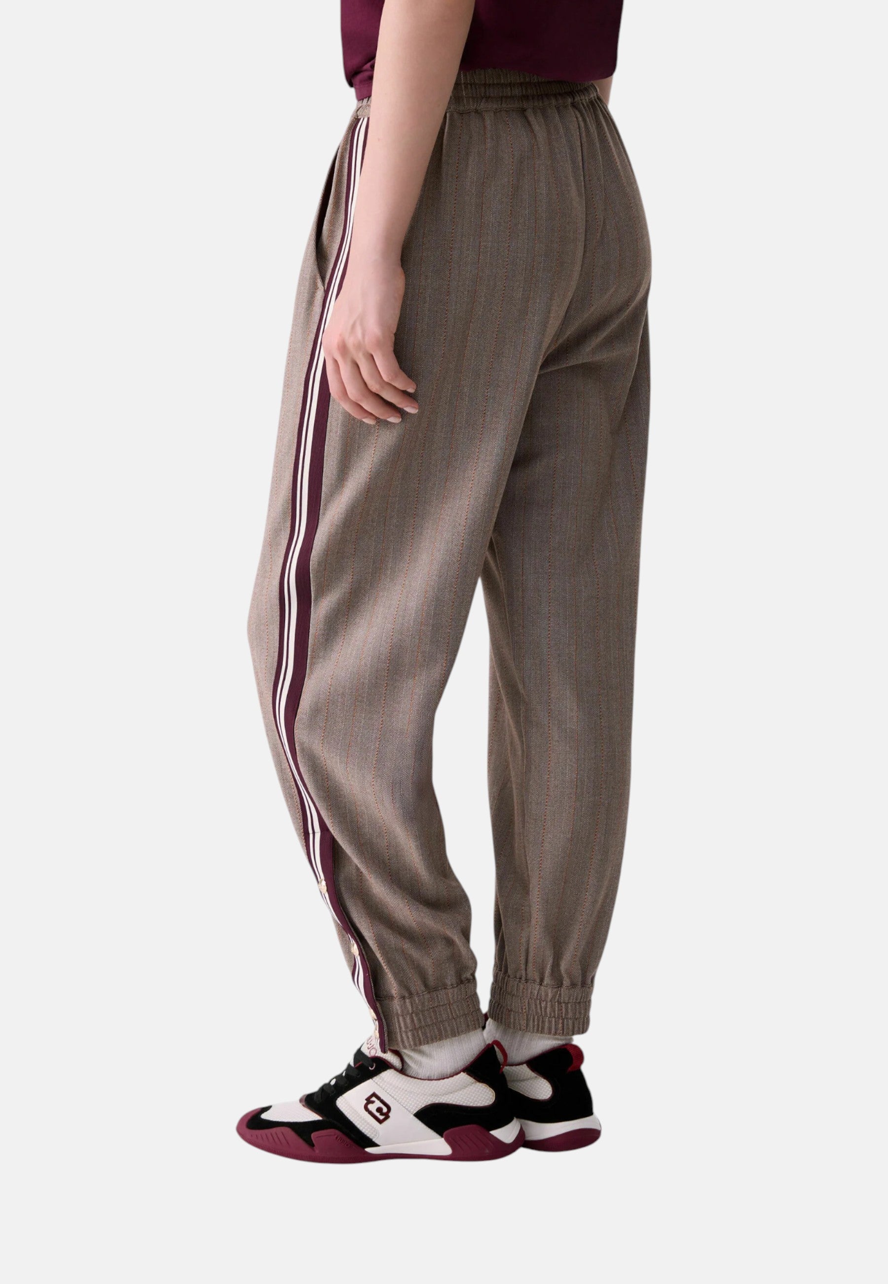 Pantaloni Jogging Donna Liu Jo Marrone