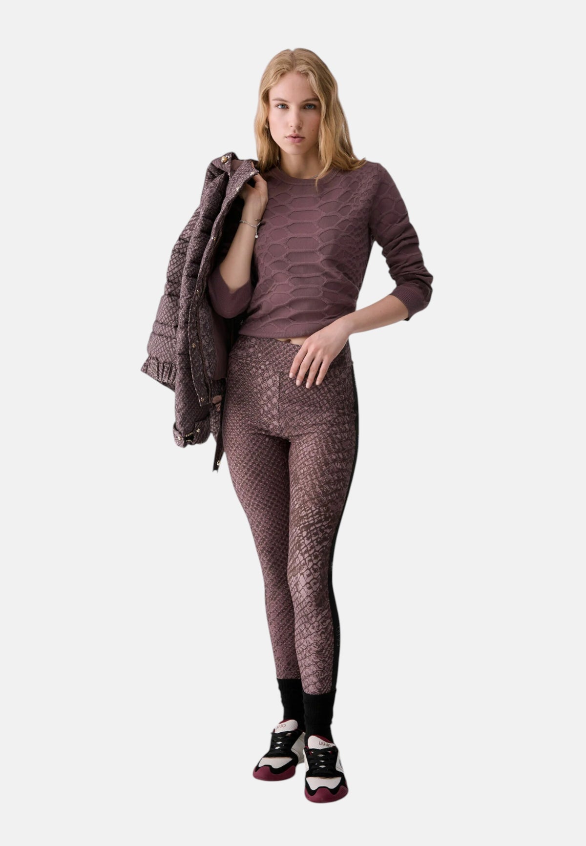 Maglia jacquard Donna Liu Jo Glace
