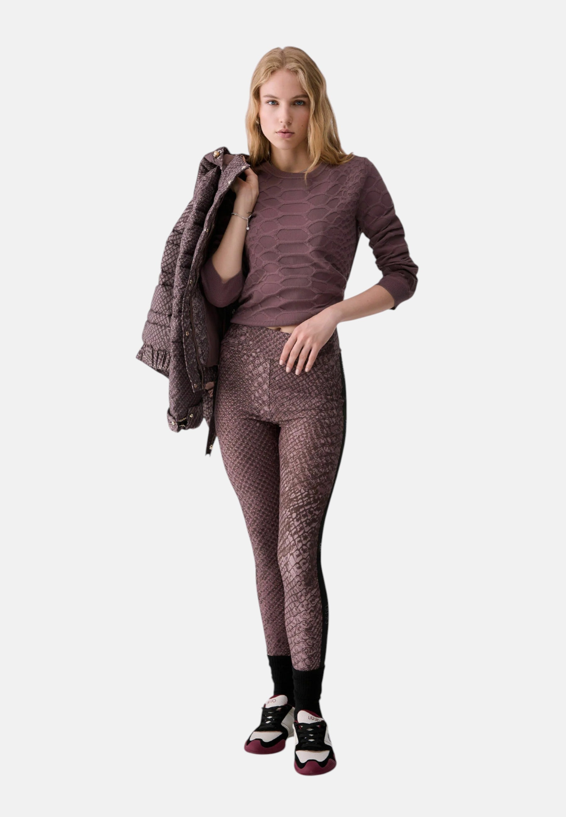Maglia jacquard Donna Liu Jo Glace