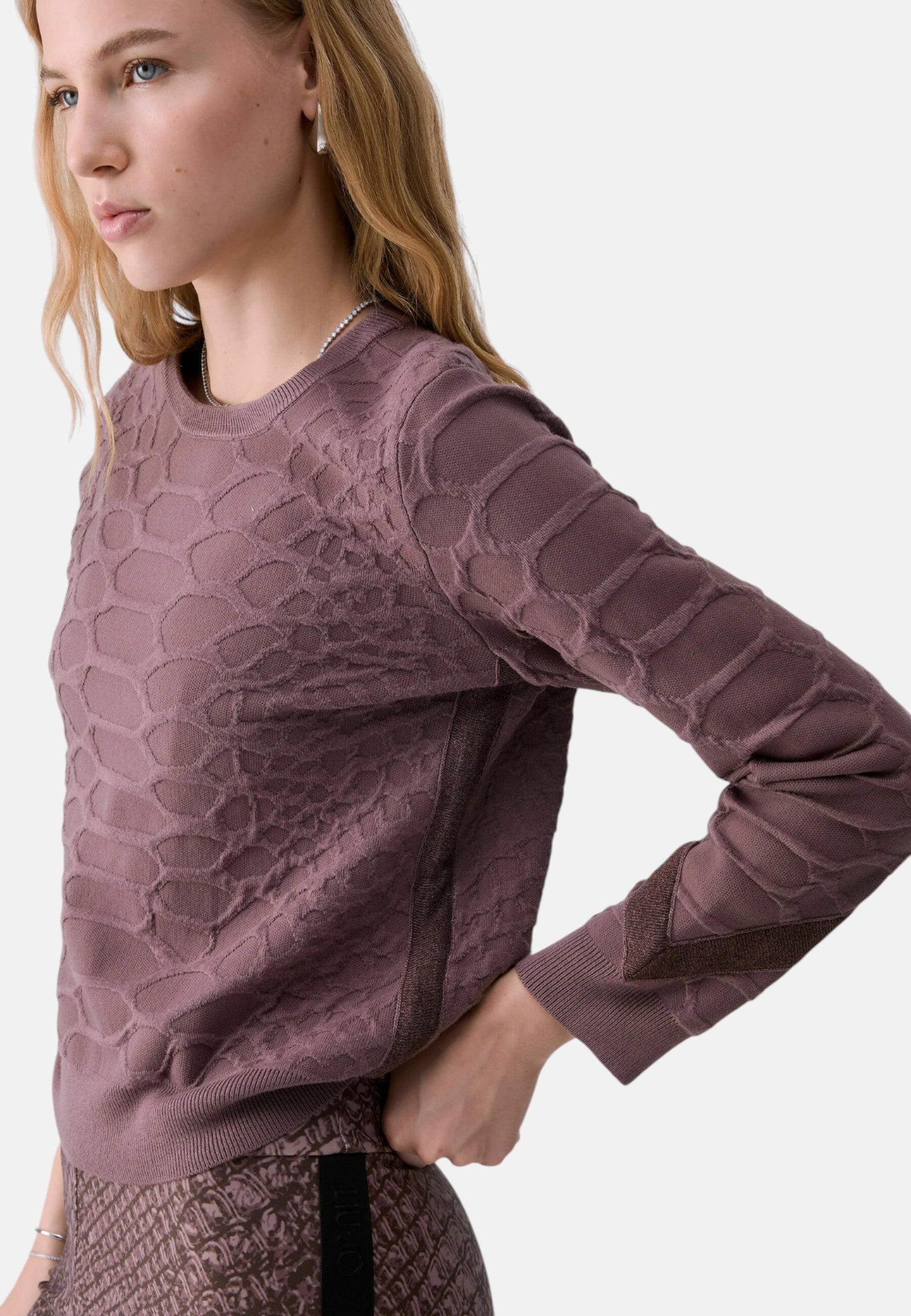 Maglia jacquard Donna Liu Jo Glace