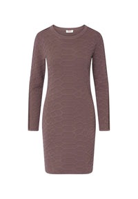 Abito corto in maglia jacquard da Donna Liu Jo Glace