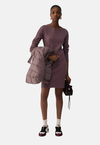 Abito corto in maglia jacquard da Donna Liu Jo Glace