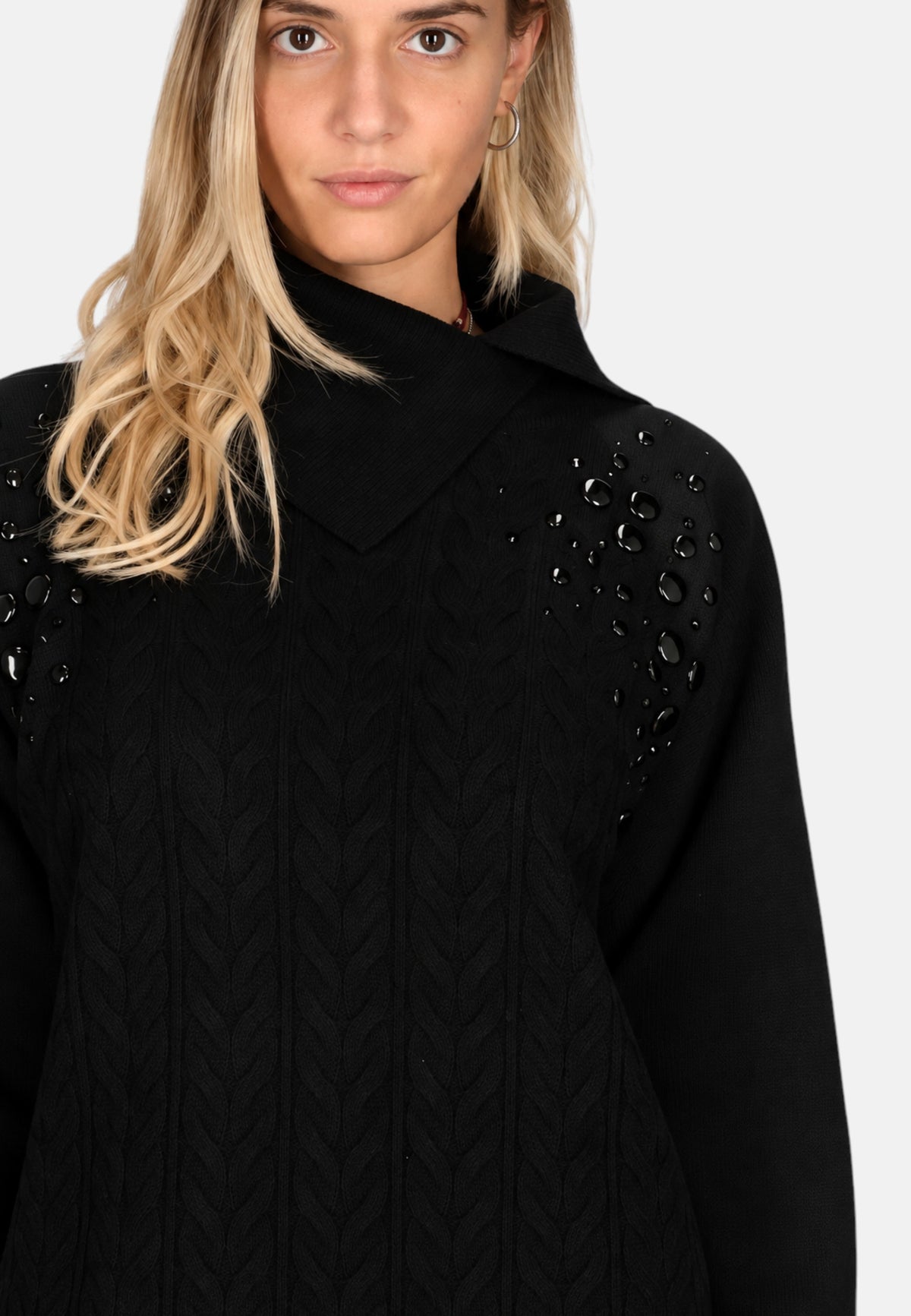 Maxi Maglione Da Donna Liu Jo Nero