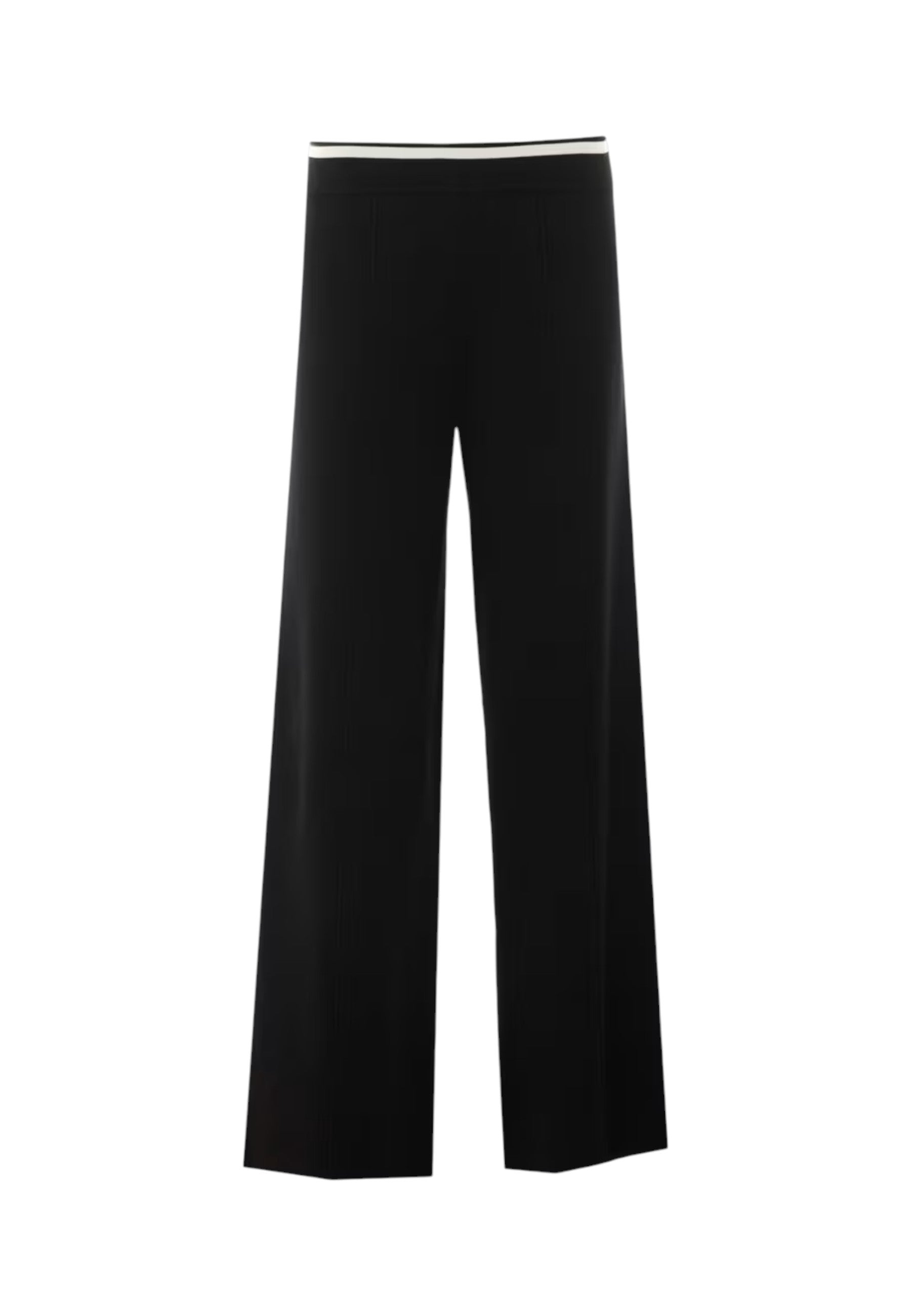Pantaloni in maglia Donna Liu Jo Nero/bianco