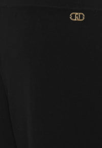 Pantaloni in maglia Donna Liu Jo Nero/bianco