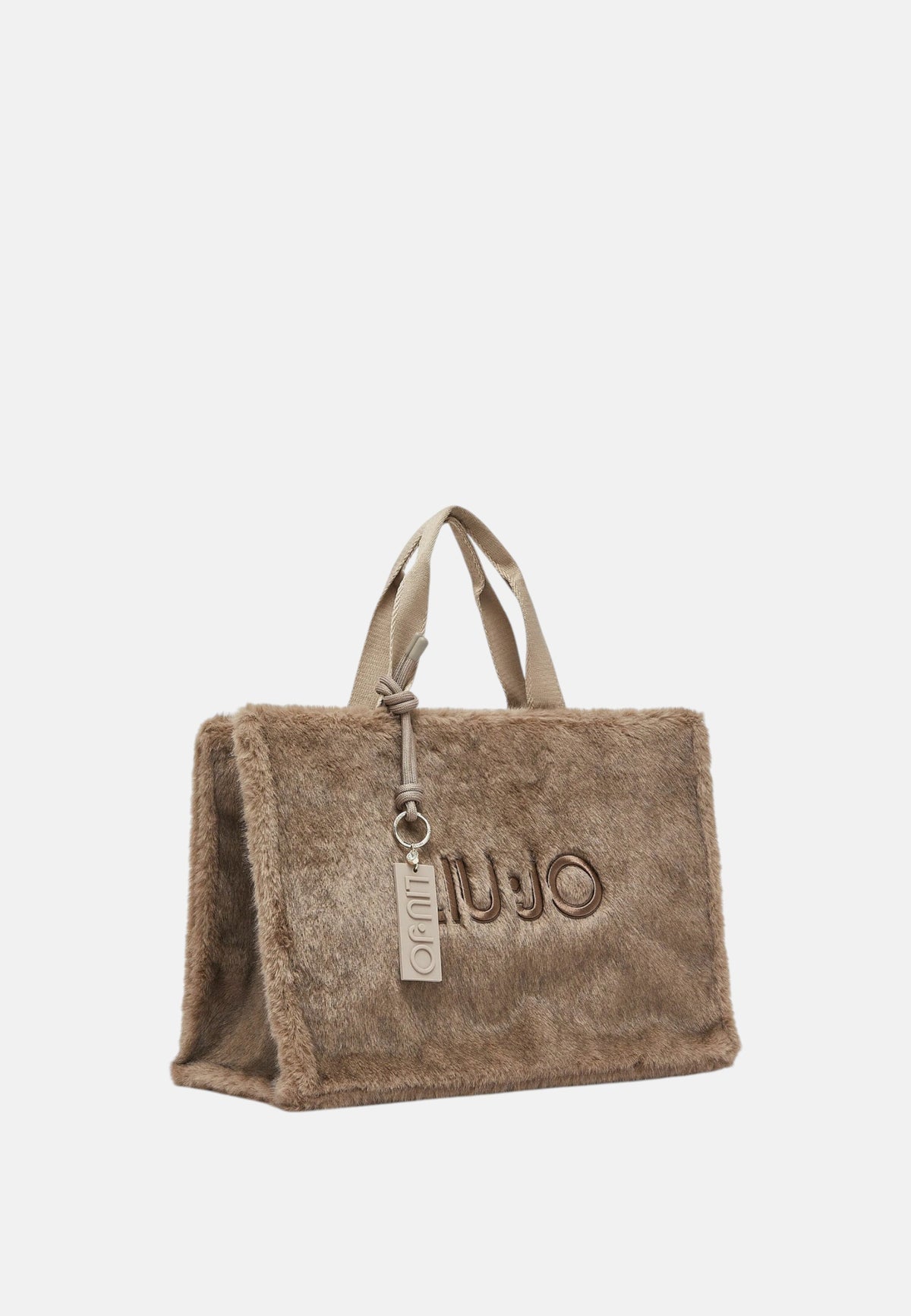 Borsa tote grande in teddy Donna Liu Jo Light Glace