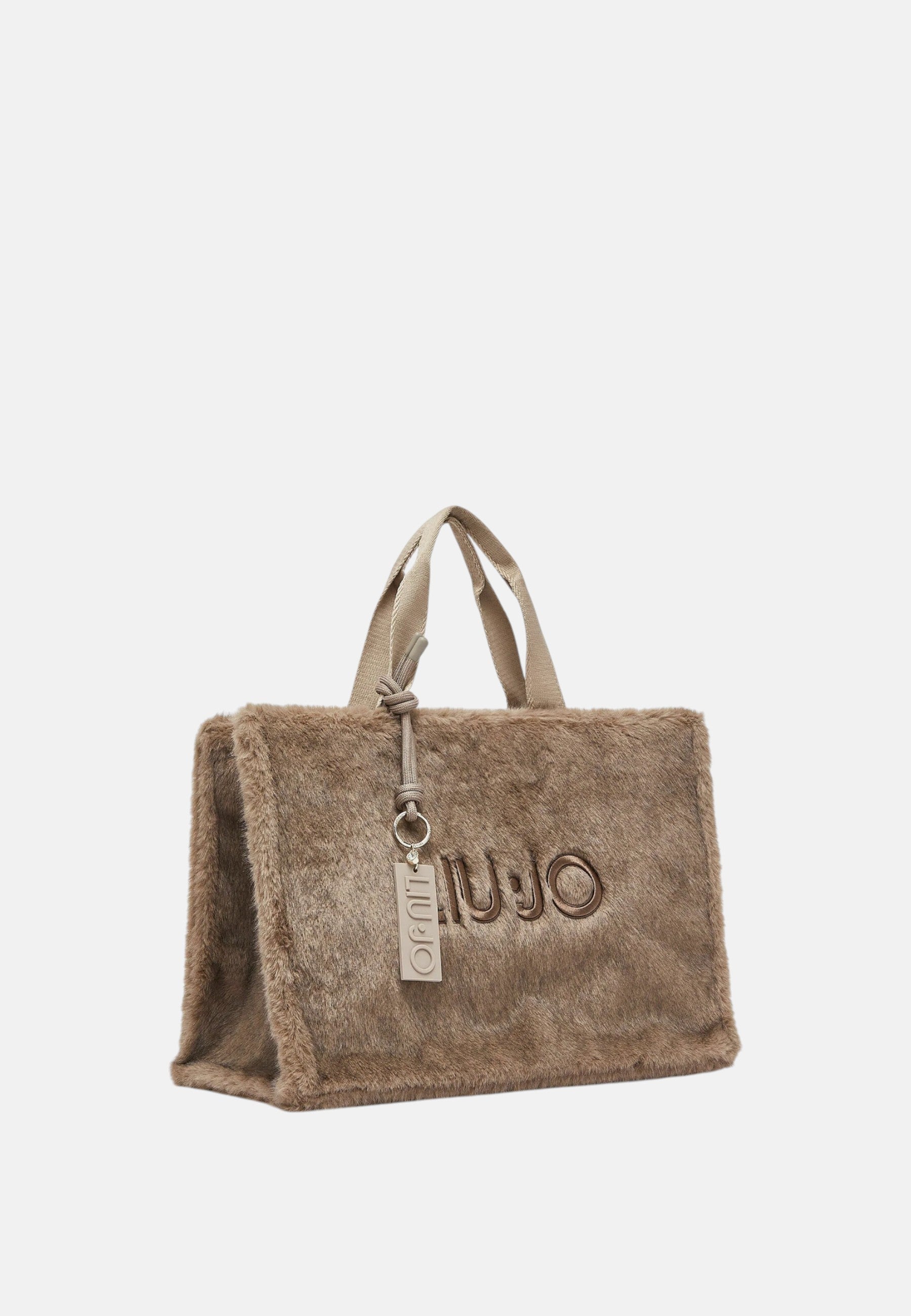 Borsa tote grande in teddy Donna Liu Jo Light Glace