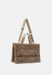Borsa tote grande in teddy Donna Liu Jo Light Glace