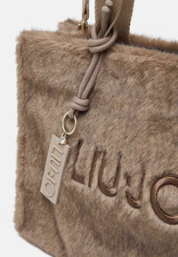 Borsa tote grande in teddy Donna Liu Jo Light Glace