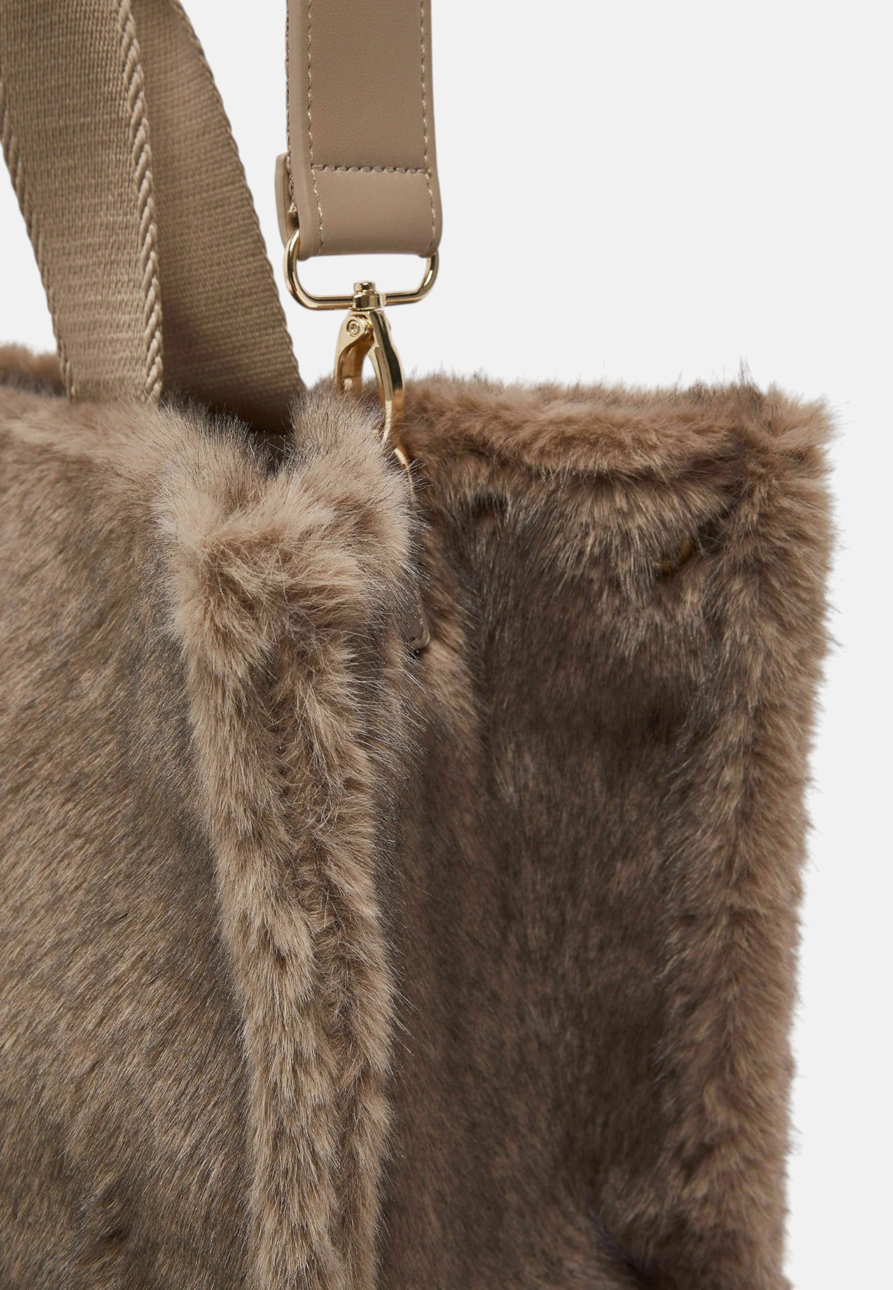 Borsa tote grande in teddy Donna Liu Jo Light Glace