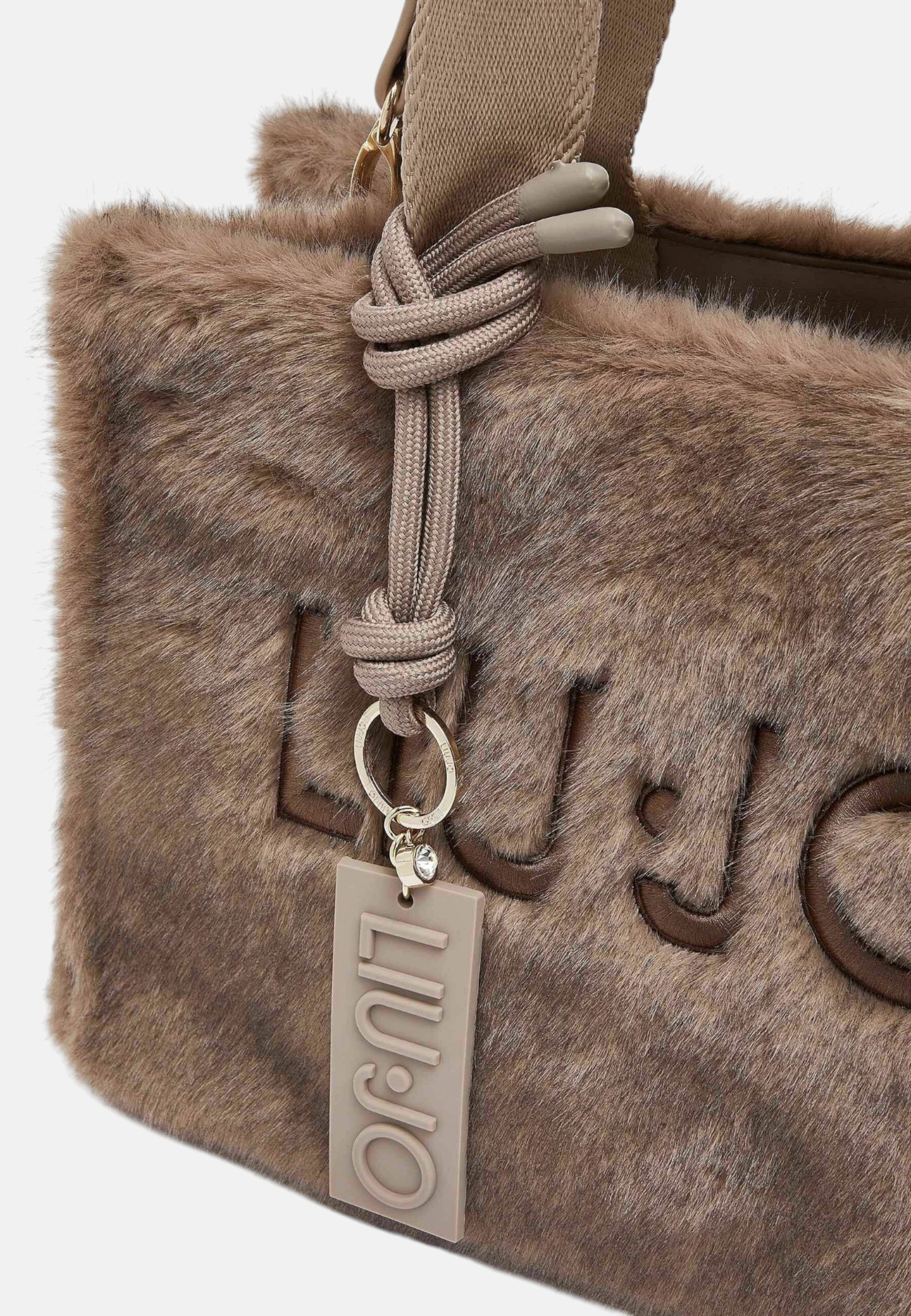 Borsa tote piccola in teddy Donna Liu Jo Light Place