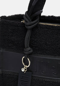 Borsa tote piccola in teddy da Donna Liu Jo Nero