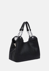 Borsa satchel media Da donna Liu Jo Nero/argento