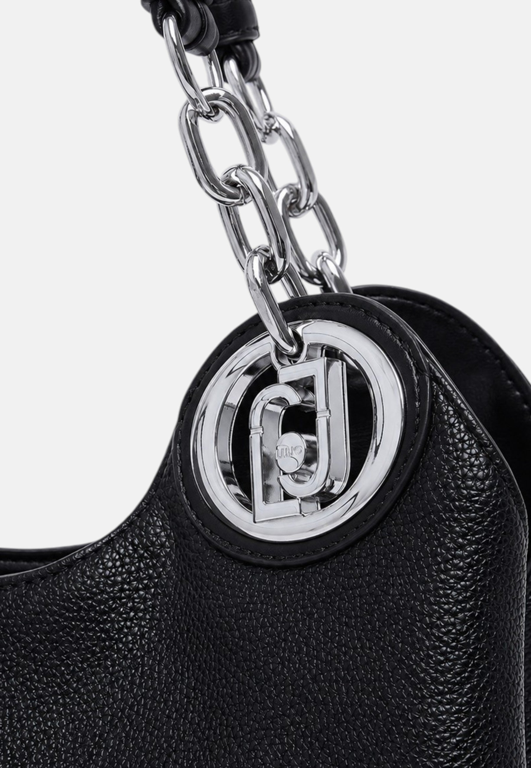Borsa satchel media Da donna Liu Jo Nero/argento