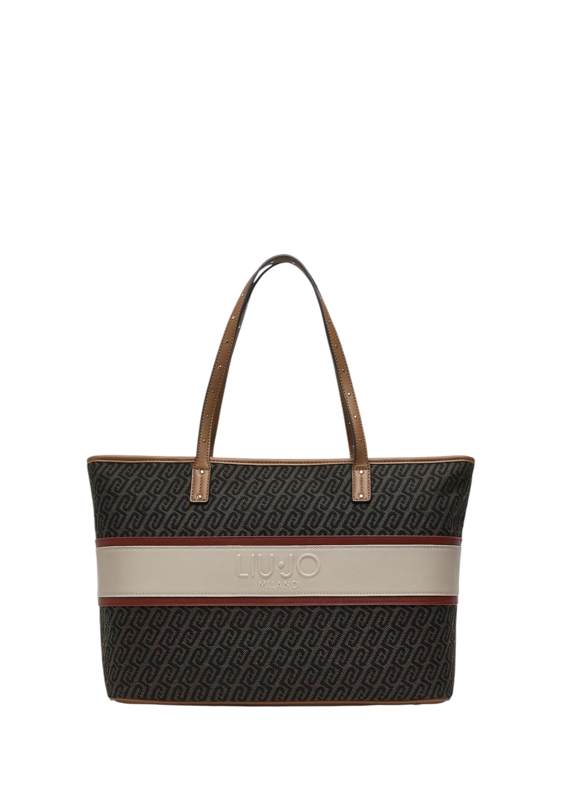 Borsa tote media monogram Donna Liu Jo Testa Di Moro