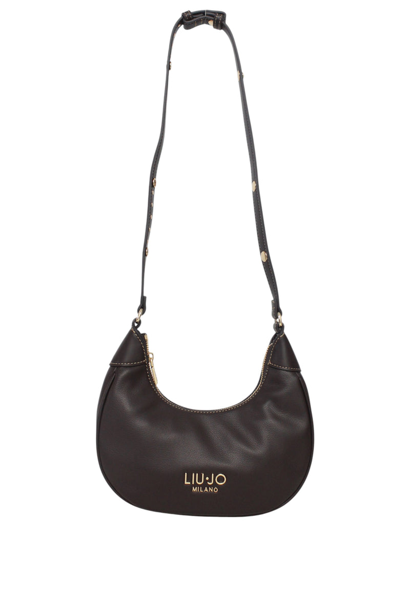 Borsa a tracolla media Donna Liu Jo Marrone