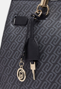 Borsa satchel media con foulard Donna Liu Jo Nero