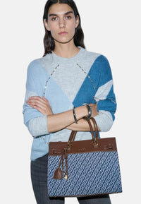 Borsa a Mano da Donna Liu Jo Blue Denim