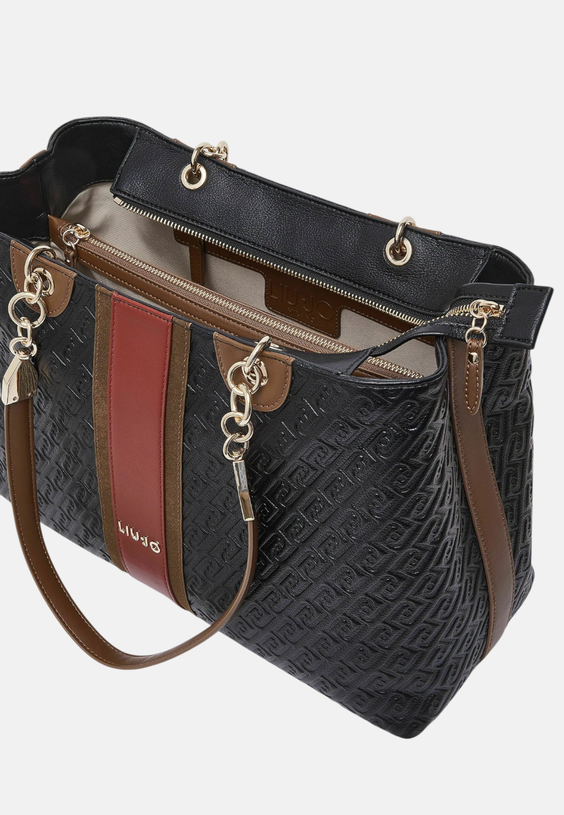 Borsa tote media Donna Liu Jo Nero