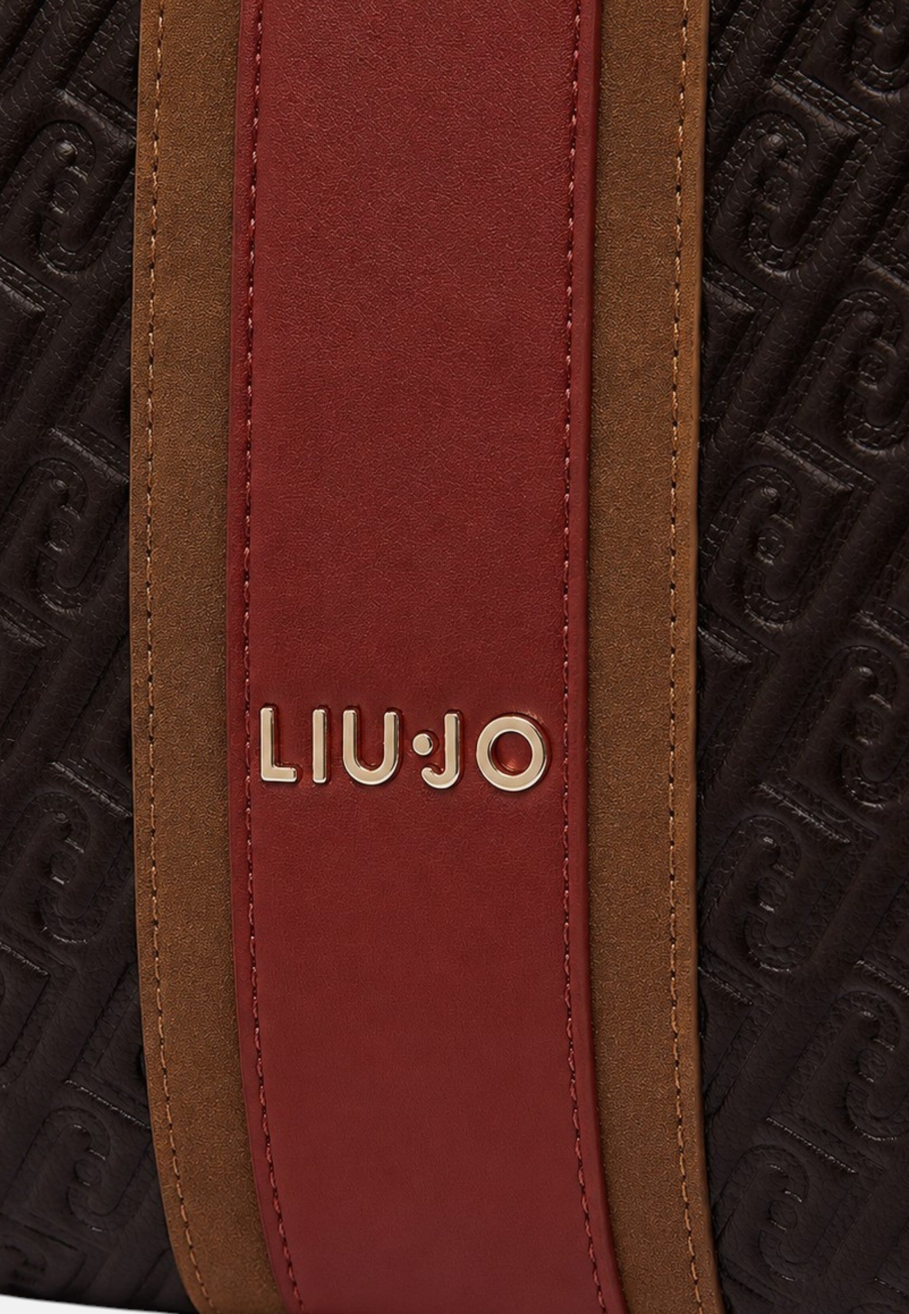 Borsa tote media Donna Liu Jo Marrone