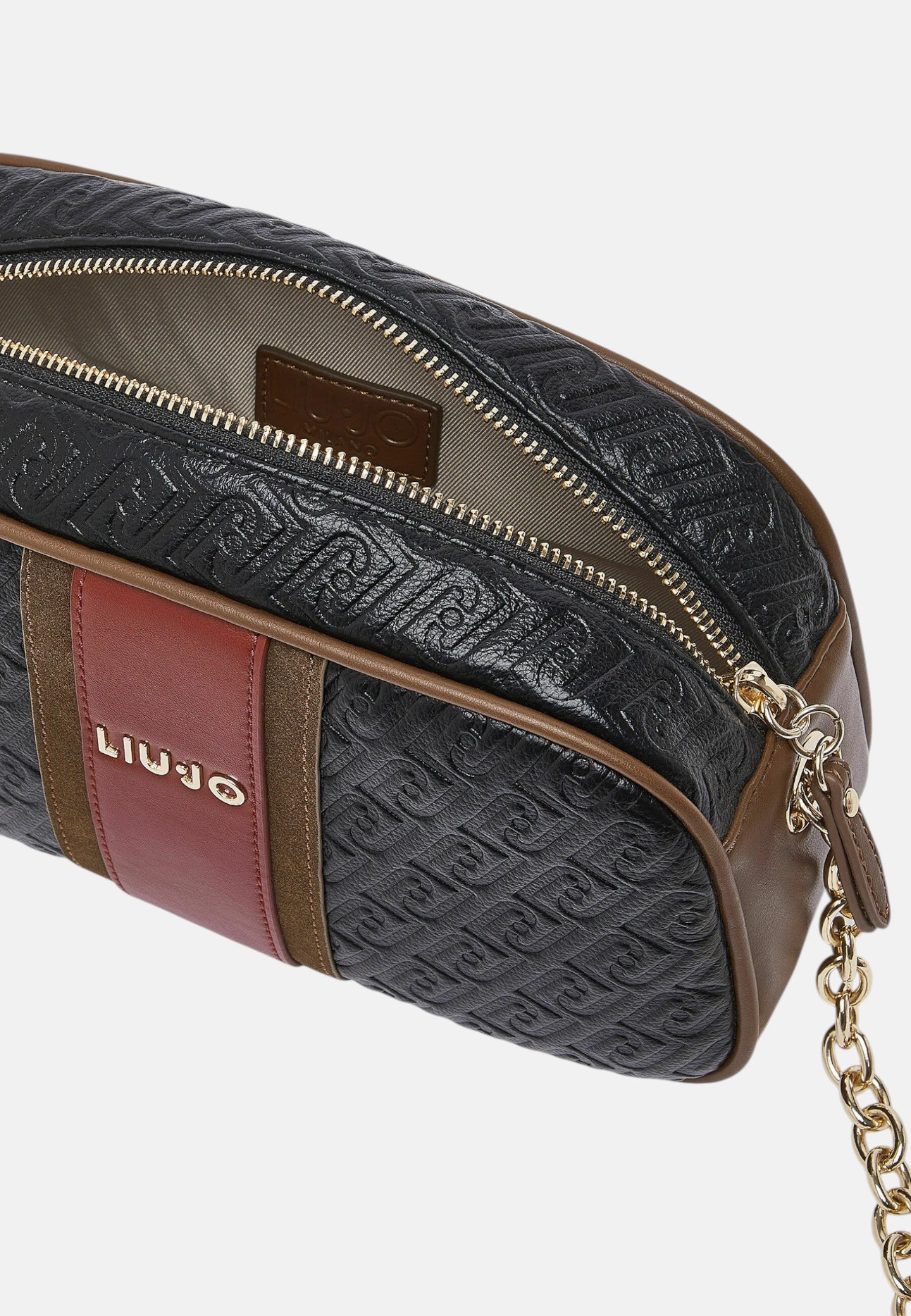 Borsa a tracolla media Donna Liu Jo Nero