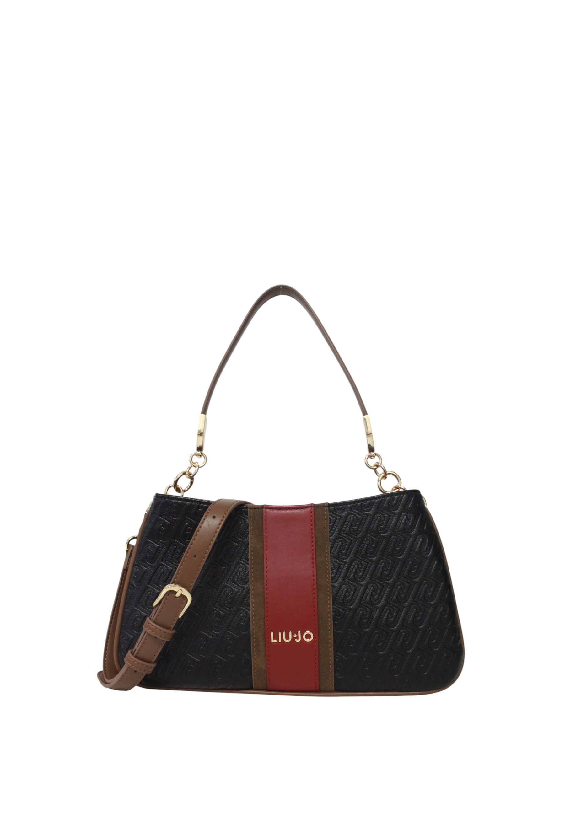 Borsa a tracolla media Donna Liu Jo Nero