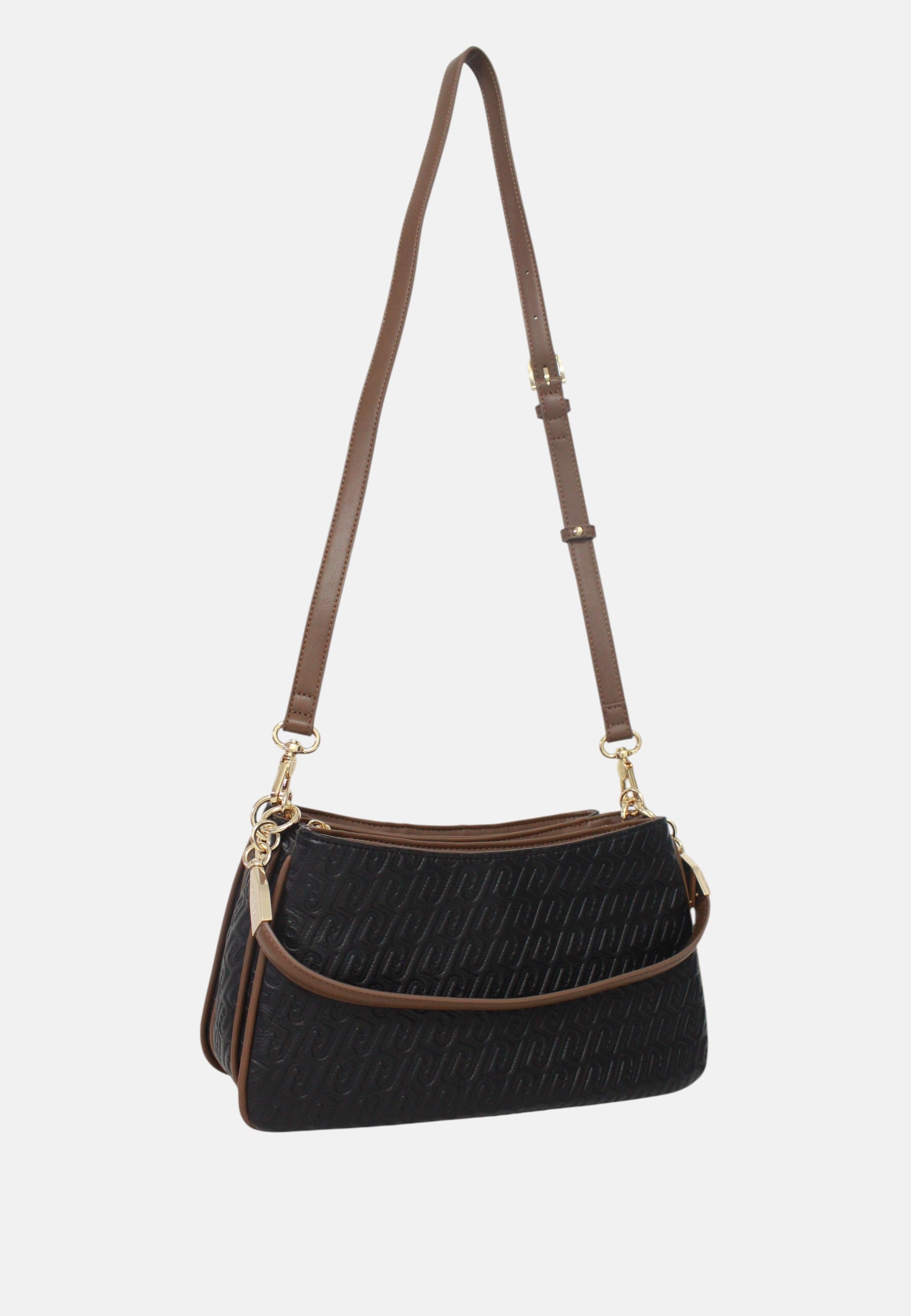 Borsa a tracolla media Donna Liu Jo Nero