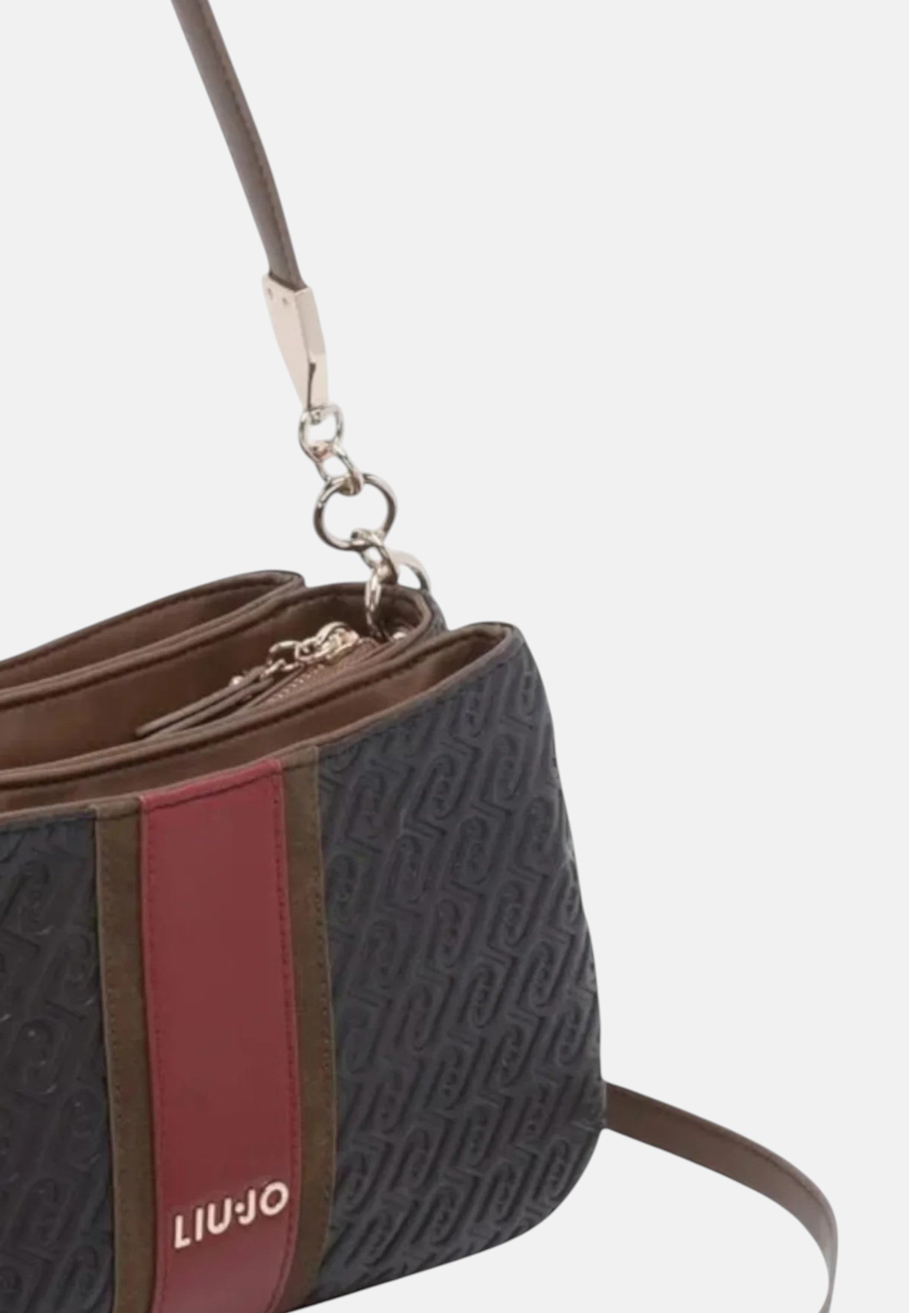 Borsa a tracolla media Donna Liu Jo Marrone