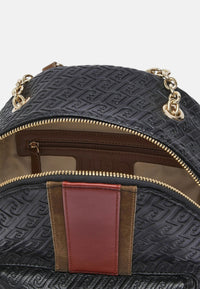 Zaino con logo monogram Donna Liu Jo Nero